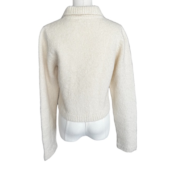 OZMA The Penny Cardigan Ivory Cream Small - Picture 9 of 12